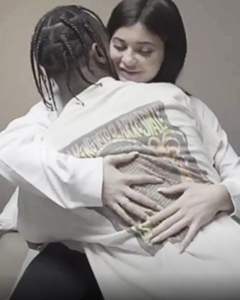 Travis Hugs Kylie