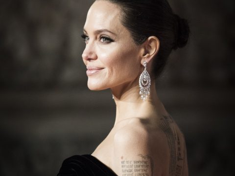 Angelina Jolie at the BAFTAs