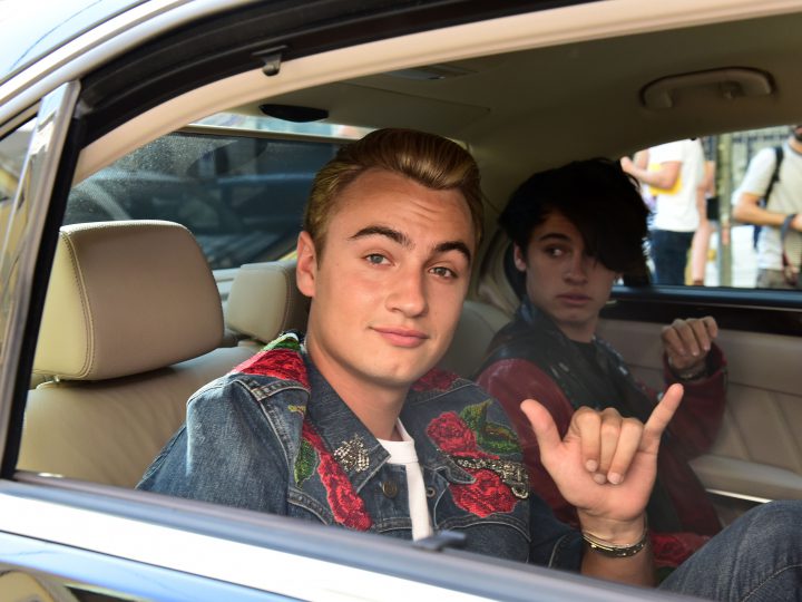 Brandon Thomas Lee and Dylan Jagger Lee