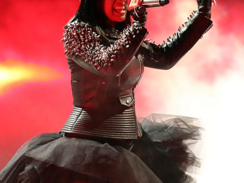 Cardi B on a Stage
