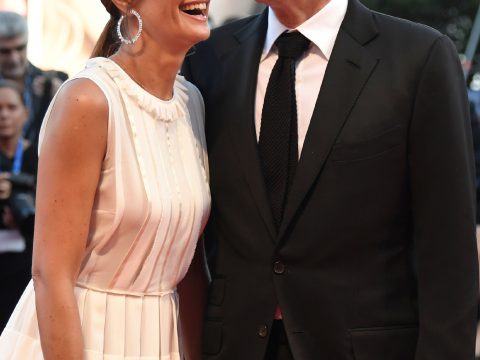 Colin Firth and Wife
