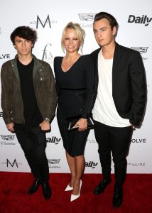 Dylan Jagger Lee, Pamela Anderson, Brandon Thomas Lee