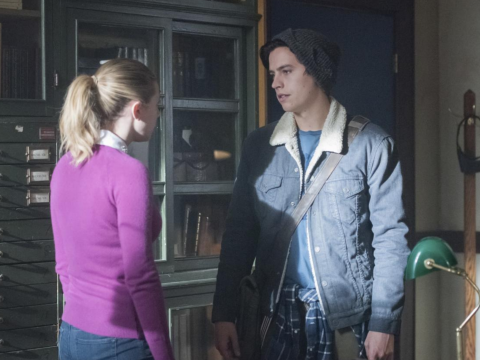 Lili Reinhart, Cole Sprouse on Riverdale