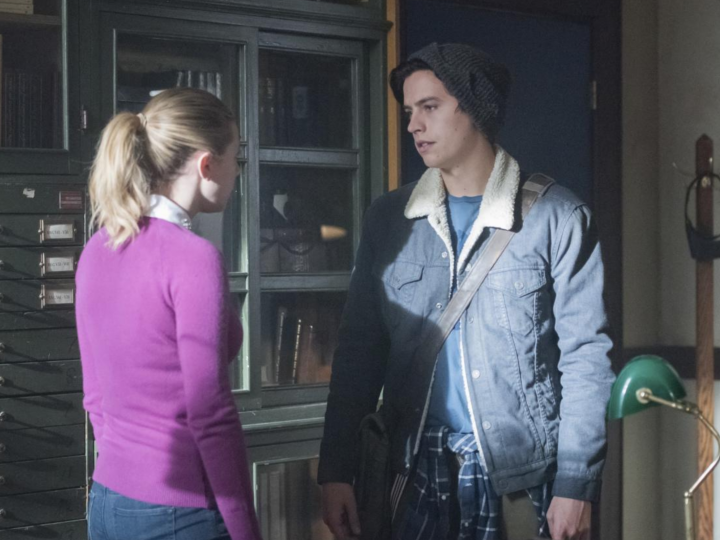 Lili Reinhart, Cole Sprouse on Riverdale