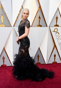 Lindsey Vonn at 2018 Oscars