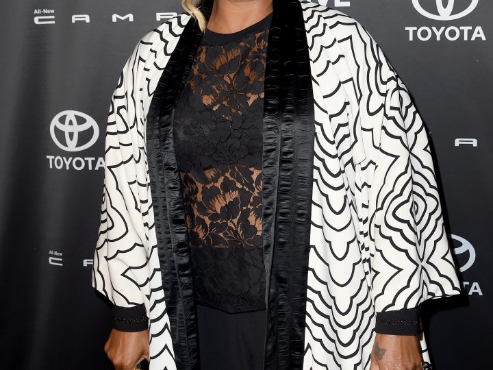 Queen Latifah on a Red Carpet
