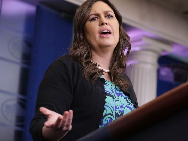 Sarah Huckabee Sanders