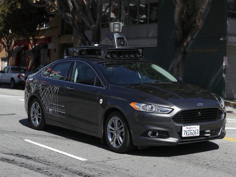 Uber Self-Driving Car Photo