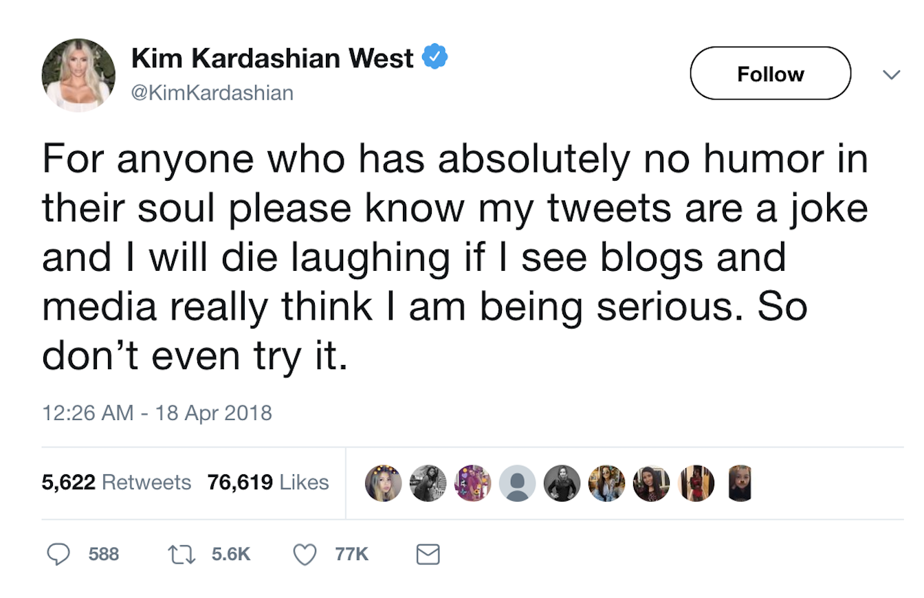 Kk Being Funny The Hollywood Gossip