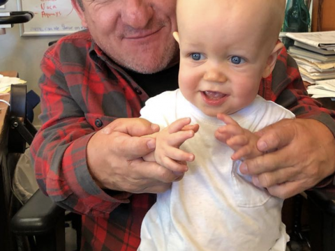 Playing with Grandson
