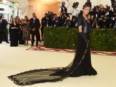 Bella Hadid at the Gala