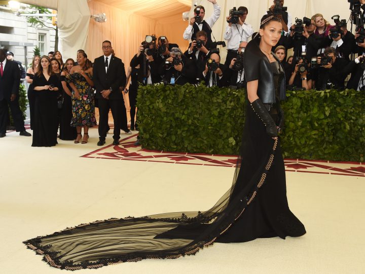 Bella Hadid at the Gala