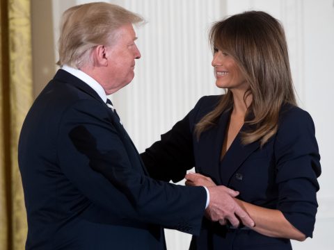 Donald Trump and First Lady Melania Trump