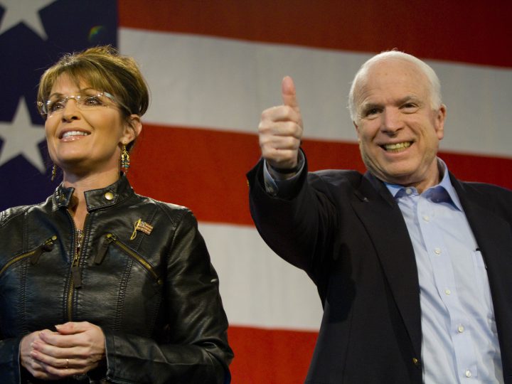 John McCain and Sarah Palin