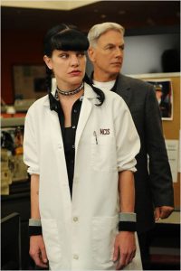 Mark Harmon and Pauley Perrette