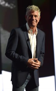 Anthony Bourdain in 2016