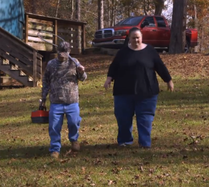 Jennifer Lamb and Sugar Bear Go Fishing