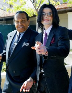 Joe Jackson and Michael Jackson