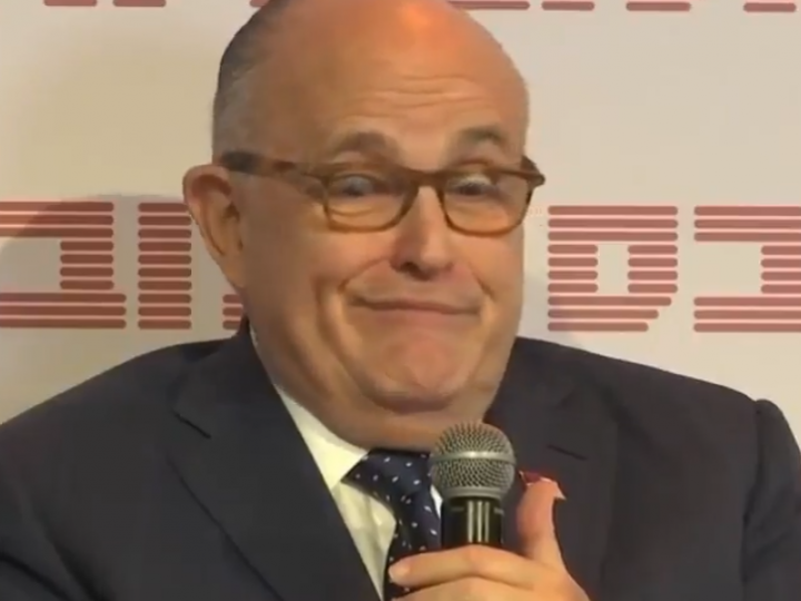 Rudy Giuliani Tweets the Word “You,” Gets Roasted By All of Twitter