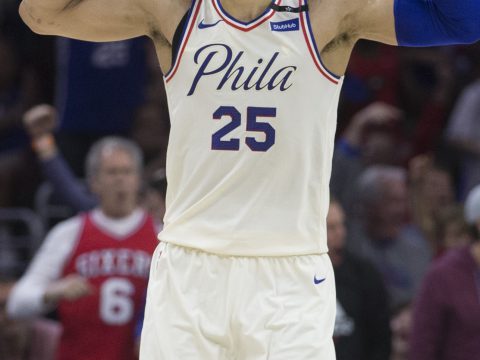 Ben Simmons Flexes