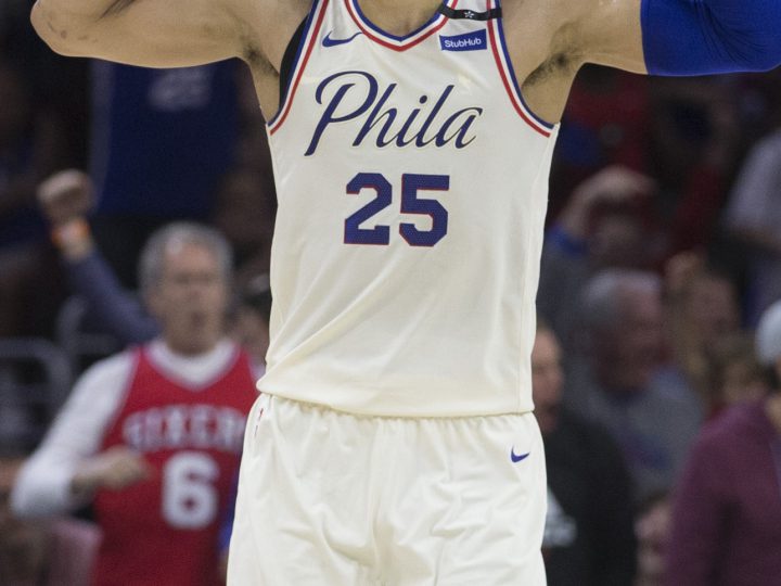 Ben Simmons Flexes