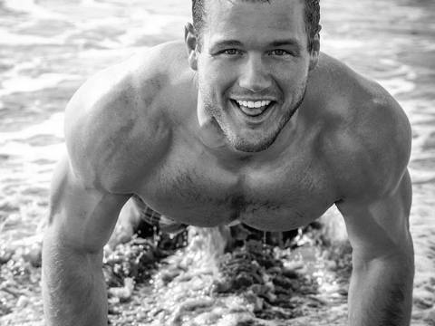 Colton Underwood Ocean Workout Pic - The Hollywood Gossip