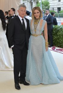 David Foster and Katharine McPhee at the MET