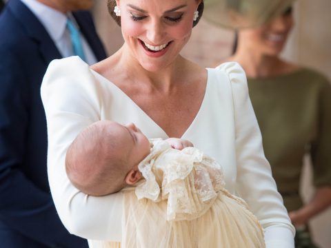 Kate Middleton at the Christening