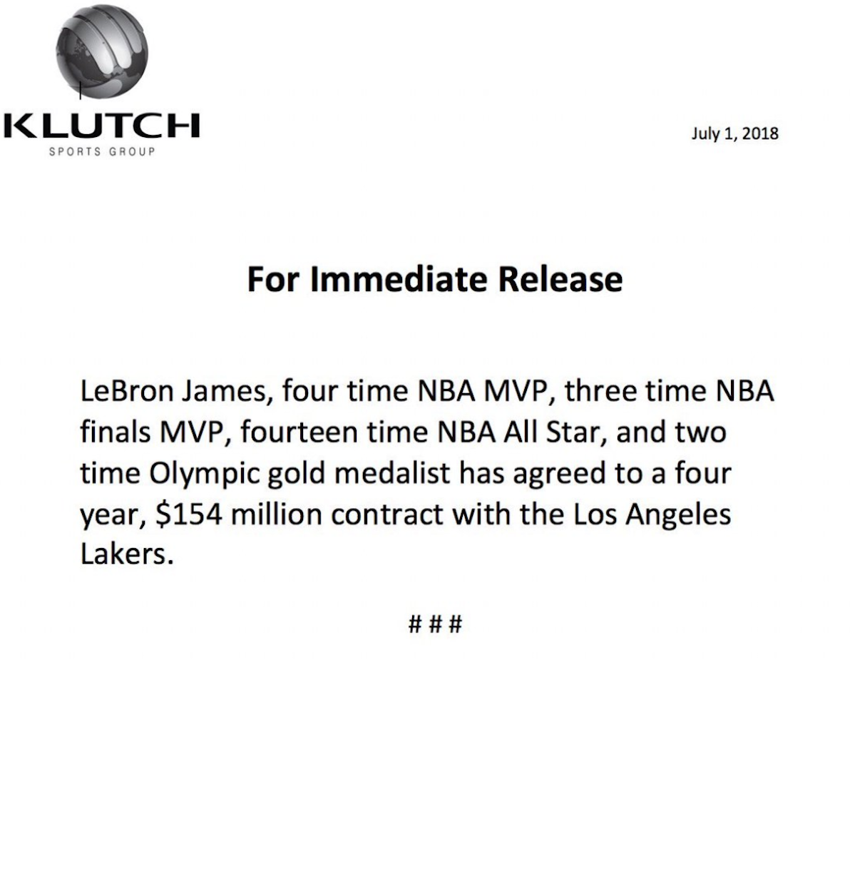 lbj statement - The Hollywood Gossip