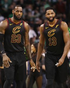 Lebron and Tristan Thompson