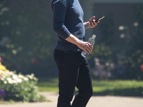 Mark Zuckerberg Stands Like a Human