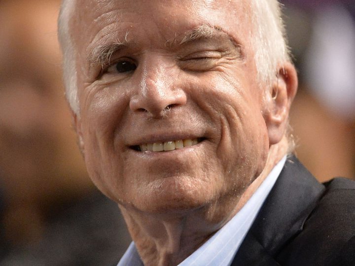 John McCain Winks