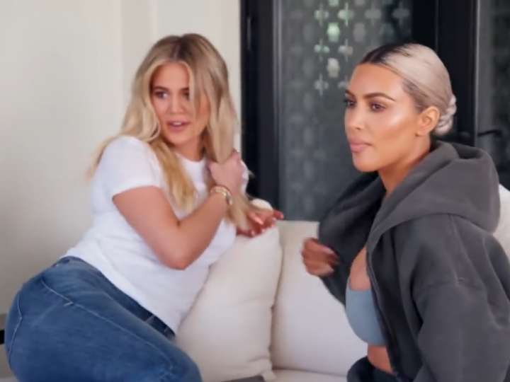 Khloe and Kim on KUWTK