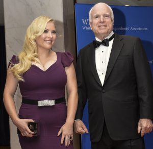 Meghan and John McCain