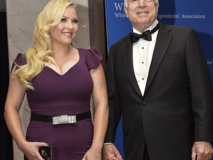 Meghan and John McCain