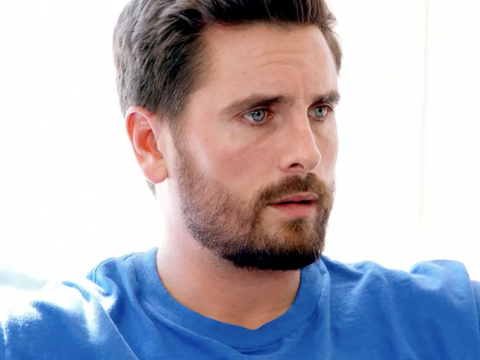 Scott Disick in Blue