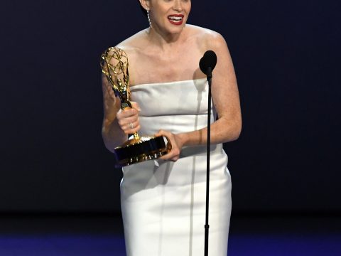 Claire Foy Accepts Emmy Award
