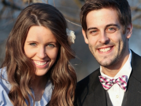 Derick Dillard with Jill Duggar Pic