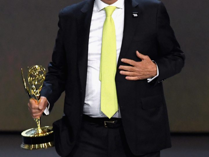 Henry Winkler Accepts Emmy Award