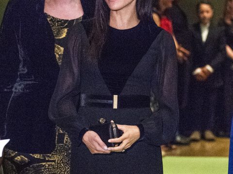 Meghan Markle with a Purse