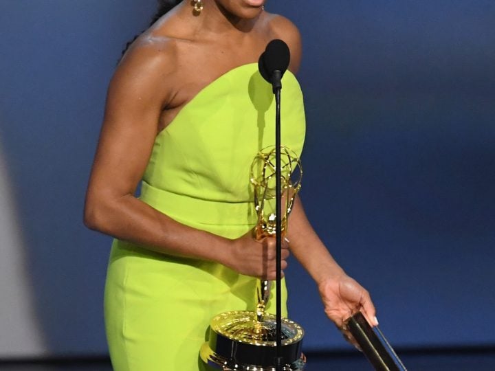 Regina King Accepts Emmy Award