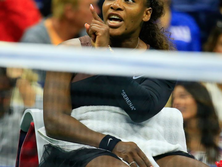 Serena Williams at the Open