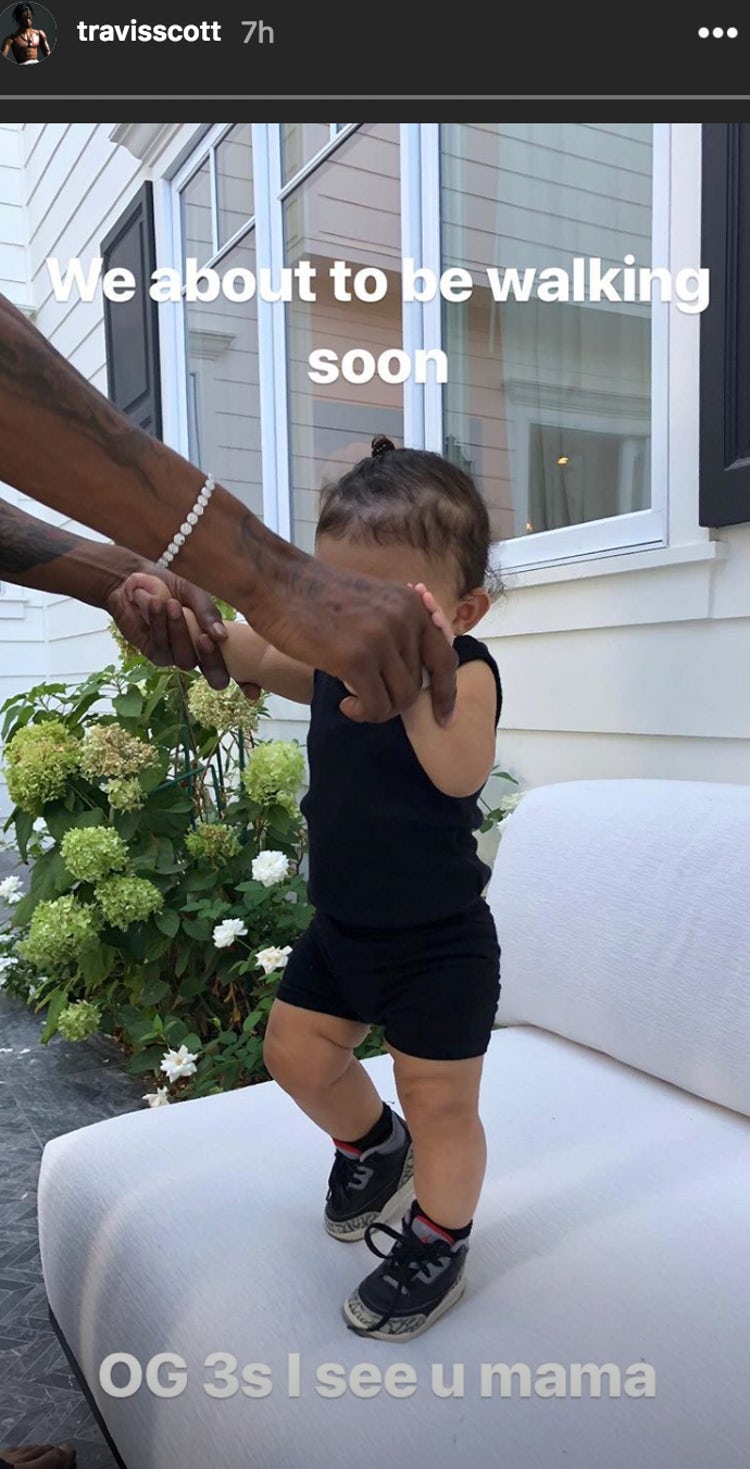 Stormi Webster by Travis Scott we be walking soon The Hollywood Gossip(00)