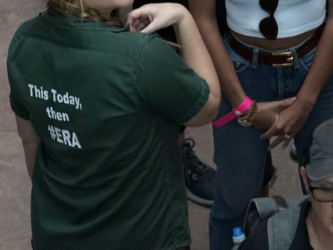 Amy Schumer Protests