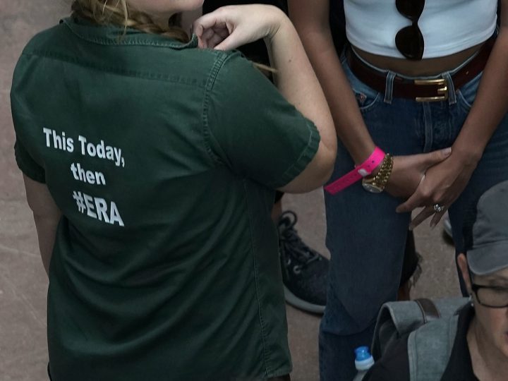 Amy Schumer Protests