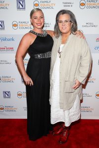 Elizabeth Rooney and Rosie
