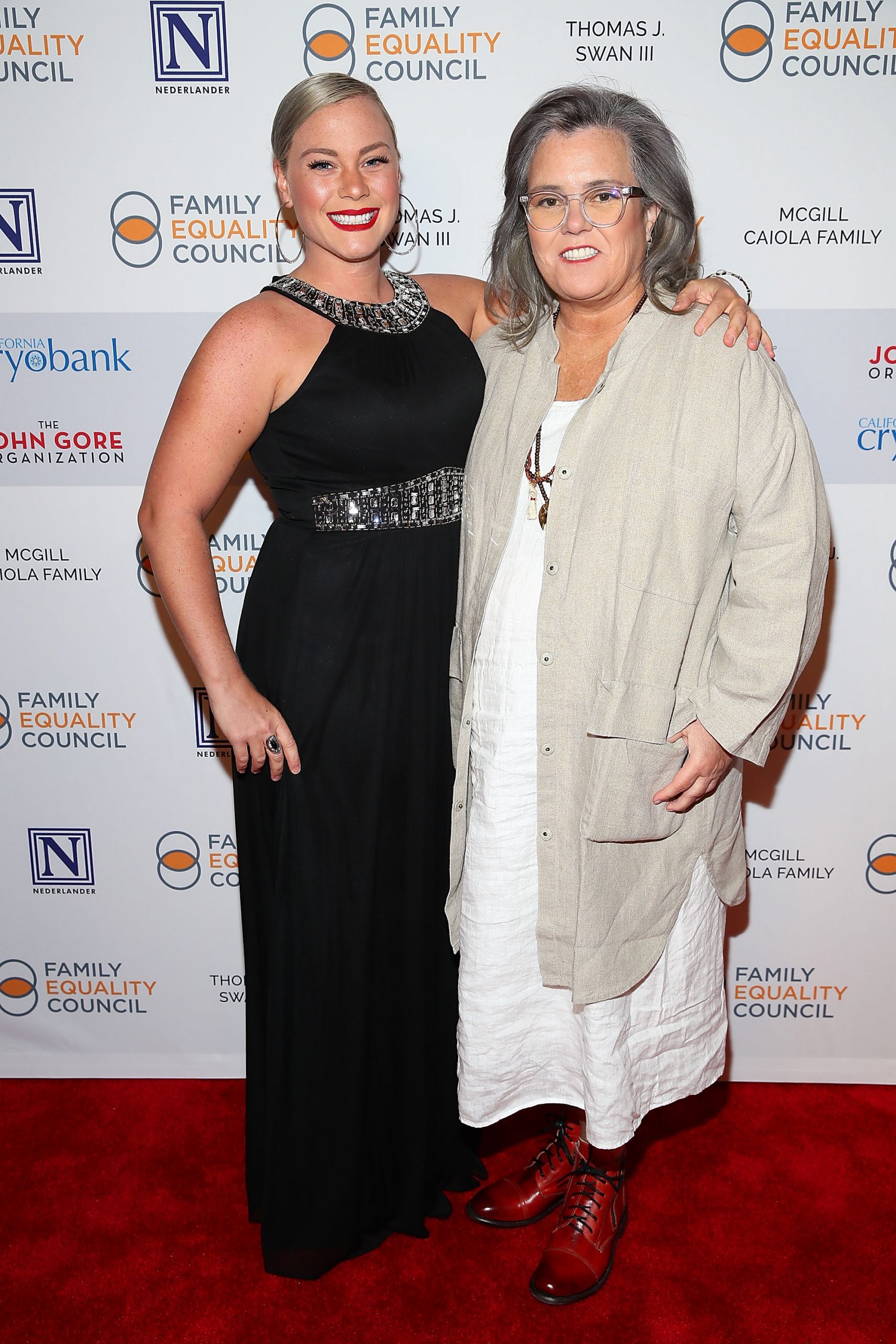 Elizabeth Rooney and Rosie - The Hollywood Gossip