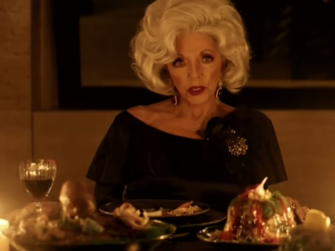 Joan Collins on American Horror Story Season 8
