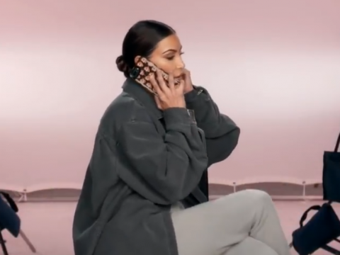 Kim Kardashian Has a Tense Discussion