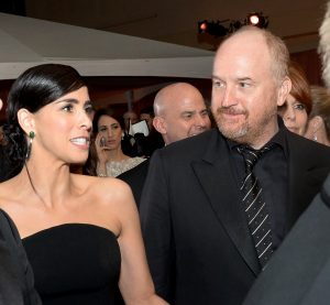 Sarah Silverman and Louis C.K